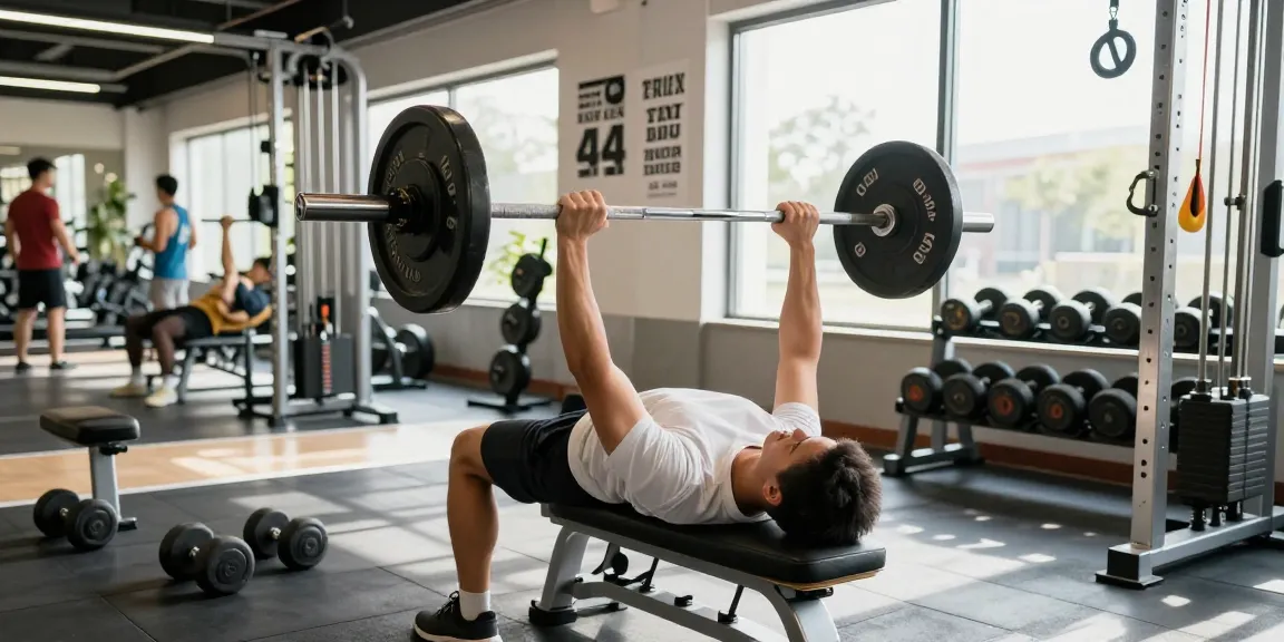 Person im Steroidshop beim Fitness-Training mit schwerem Gewicht für Muskelaufbau.