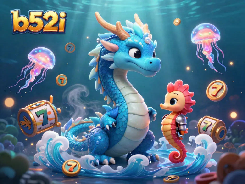 Experience the thrilling essence of b52i with vibrant casino visuals featuring exciting slot elements.