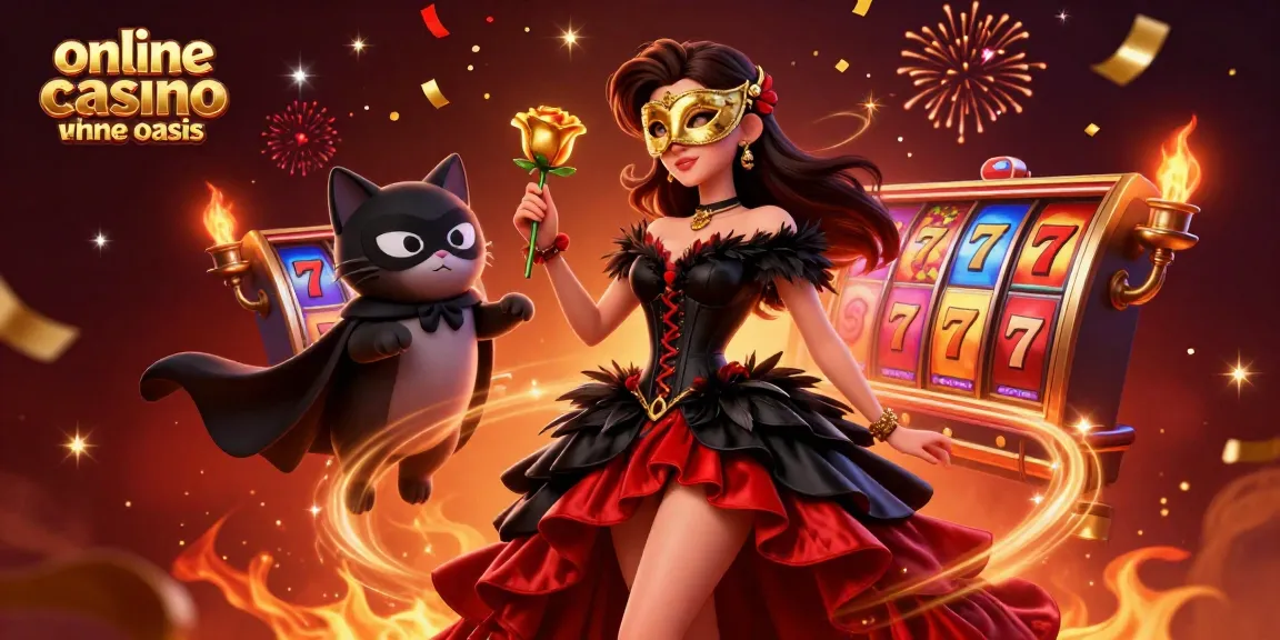 Experience the excitement of online casino ohne oasis with vibrant slot reels and captivating characters.